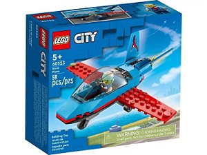 Lego City Avião De Acrobacia 59 Peças 60323