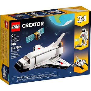 Lego Creator 3 Em 1 Ônibus Espacial 144 Peças 31134
