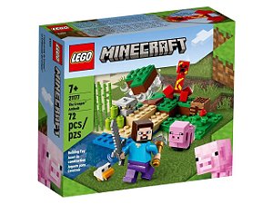 Lego Minecraft A Emboscada Do Creeper 72 peças 21177