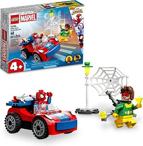 Lego Marvel O Carro Do Homem-Aranha E Doc Ock 48 Peças 10789