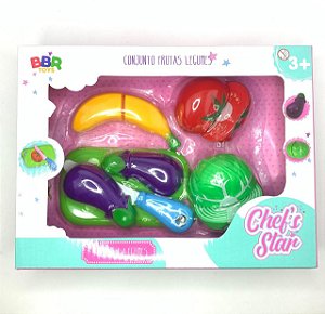 Crec Crec Chef´s Star Frutas E Legumes R2962 BBR Toys