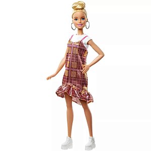 Boneca Barbie Fashionistas Unitária FBR37 Mattel