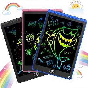 Tablet Infantil Educativo Com Caneta Magnética 12" Lcd