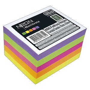 Tilembrete Neon 92x82mm 600 Folhas Tilibra