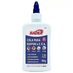 Cola Para Isopor E E.V.A 90gr 9884 Radex