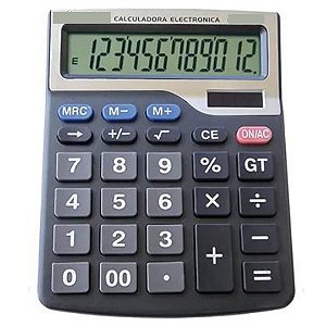 Calculadora De Mesa 12 Dígitos Grande DS-9633B Gaosiio