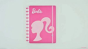 Caderno Ci Barbie Pink Grande CIGD4151 Caderno Inteligente
