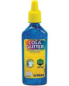 Cola Glitter 23gr Azul 204 Acrilex