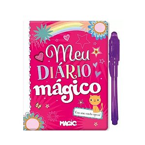 Diário Mágico Pequeno 12x15cm 48 Páginas Unidade Magic Kids