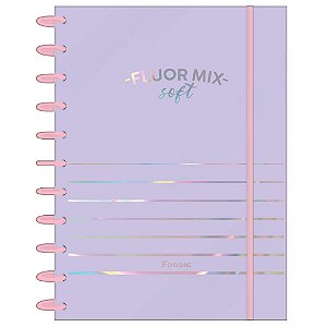 Caderno Discbook Fluor Mix 80 Folhas Foroni