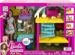 Barbie I Can Be Playset Diversão Na Fazenda HGY88 Mattel