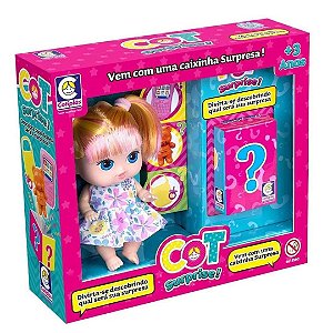 Boneca Cot Surprise 2580 Cotiplás