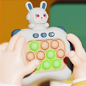 Jogo Pop It Game Eletrônico Coelhinho Little Fun Match Puzzle