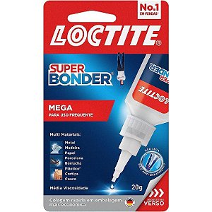 Cola Super Bonder Ultra 20g 8x1 Loctite
