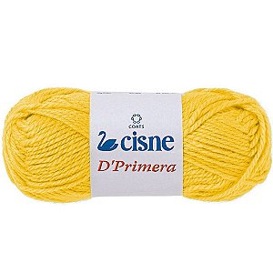 Linha De Trico 40g Amarelo Cisne D'Primera