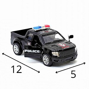 Caminhonete De Fricção Pickup Policia TN174 Miniatura Collection