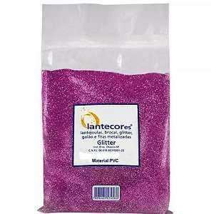 Glitter Pvc Pink 100gr Lantecor