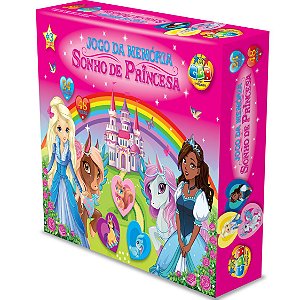 Jogo Da Memória Sonho De Princesa 1020 GGB