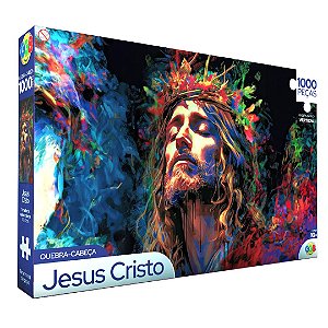 Quebra Cabeça Jesus Cristo 1000 Peças 1103 GGB