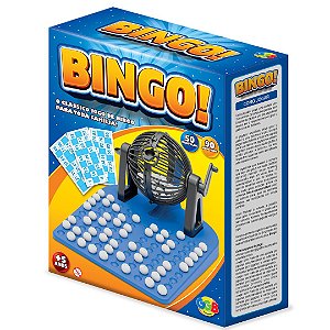 Jogo Bingo 50 Cartelas 1083 GGB