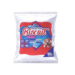 Massa Para Biscuit Vermelho 90g Polycol