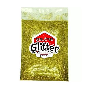 Glitter Pvc Ouro 100g 119 Honey