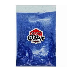 Glitter Pvc Azul Royal 100g 102 Honey