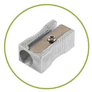 Apontador Básico Metalico 4209 Leonora