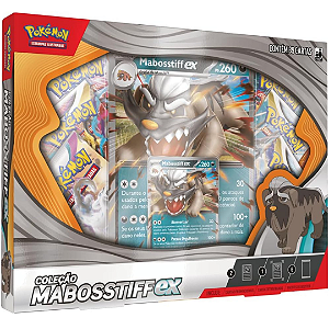 Jogo De Cartas Pokemon Box Mabosstiff Ex 33944 Copag
