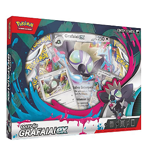Jogo De Cartas Pokemon Box Grafaiai Ex 34160 Copag