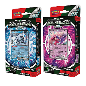 Jogo De Cartas Pokemon Batalha Chien/Tinkaton Ex 33045 Copag