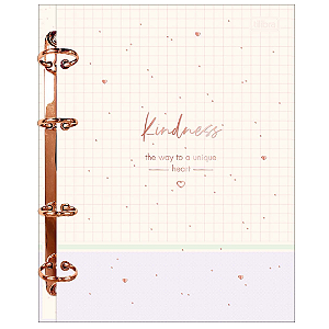 Caderno Argolado Colegial Soho 80 Folhas Tilibra