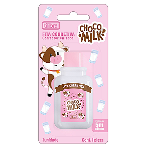 Corretivo Em Fita Chocomilk 5mmx5m Tilibra