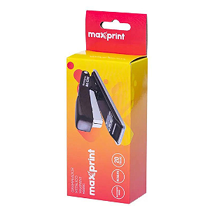 Grampeador Metalico Para 20 Folhas 20/6 E 24/6 MXG20 Maxprint