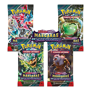 Cartinha Pokemon Escarlate E Violeta Macaras Do Crepúsculo Copag