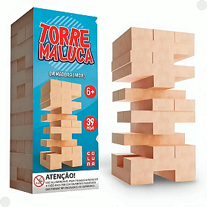 Jogo Torre Maluca 39 Peças 790708 Pais E Filhos