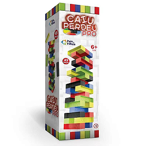 Jogo Caiu Perdeu Pro 45 Peças 790694 Pais E Filhos