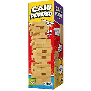 Jogo Caiu Perdeu 54 Peças 7460 Pais E Filhos