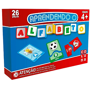 Jogo Aprendendo O Alfabeto 0903 Pais E Filhos