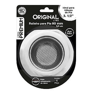 Ralo Para Pia Inox Premium 9cm SL0734 Original