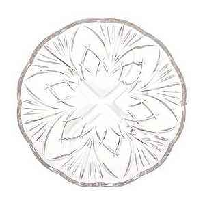 Petisqueira De Vidro Com 4 Divisorias Paris 18,3cm CK6456 Clink
