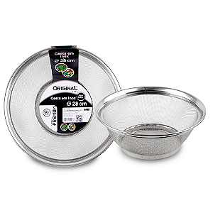 Escorredor Inox Premium Multiuso 28cm SL0299 Original