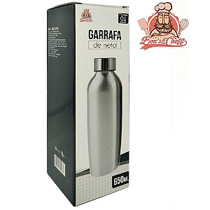 Garrafa De Inox 650ml BC23433 Bons Cheff