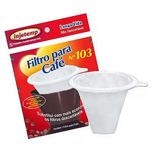 Filtro Coador Para Café 103 Pano Sintético 10.19 Injetemp