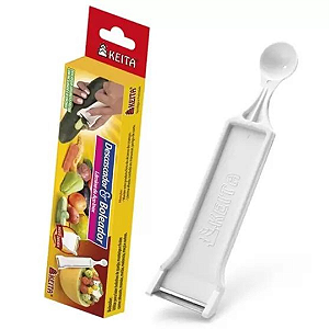 Descascador Boleador De Legumes E Frutas De Plástico DB02 Keita