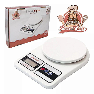 Balança Digital Para Cozinha A Pilha 10Kg BC23475 Bons Cheff
