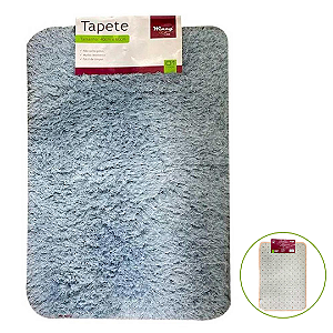 Tapete De Pelucia Alta Antiderrapante 60x40cm DTA01100 Wincy