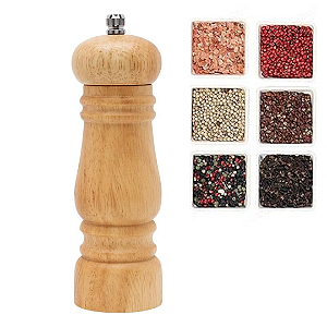 Moedor De Pimenta De Madeira UP6095 Bons Cheff