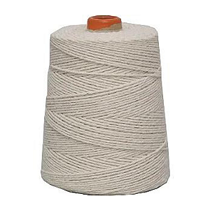 Barbante Cru 1Kg 8 Fios 743 Metros Textil Piraputinga