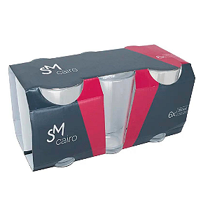 Conjunto De Copo Sm Cairo 350ml Com 6 Peças Nadir